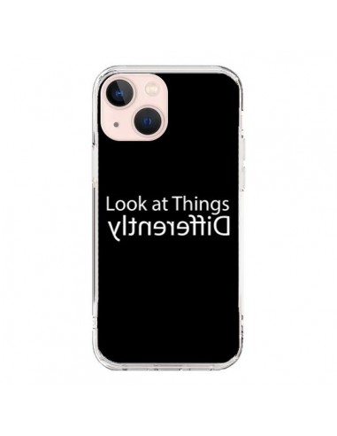 Coque iPhone 13 Mini Look at Different Things White - Shop Gasoline