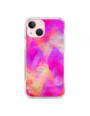 Cover iPhone 13 Mini Cuore Tribale Rosa - Ebi Emporium