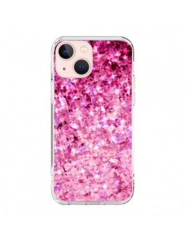 Cover iPhone 13 Mini Romance Me Paillettes Rosas - Ebi Emporium