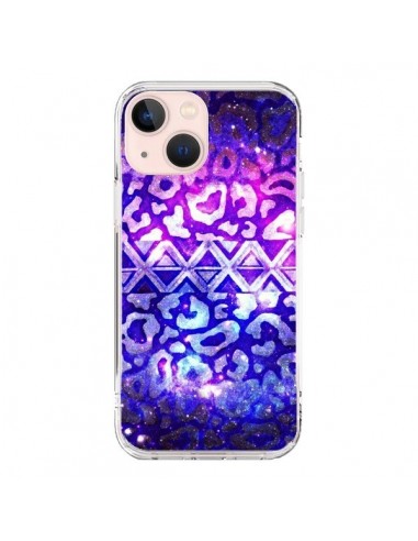 iPhone 13 Mini Case Tribal Leopard Galaxy - Ebi Emporium