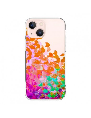 Cover iPhone 13 Mini Creation in Colore Arancione Trasparente - Ebi Emporium