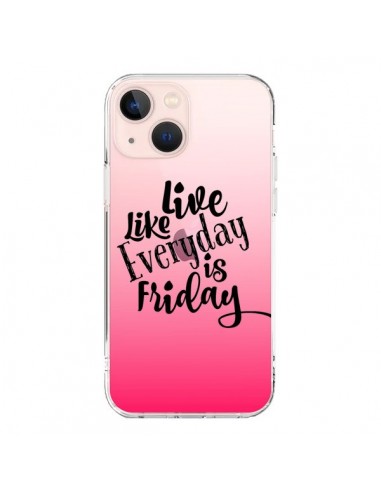 Cover iPhone 13 Mini Everyday Friday Venerdi` Live Vis Trasparente - Ebi Emporium