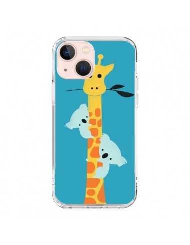 Coque iPhone 13 Mini Koala Girafe Arbre - Jay Fleck