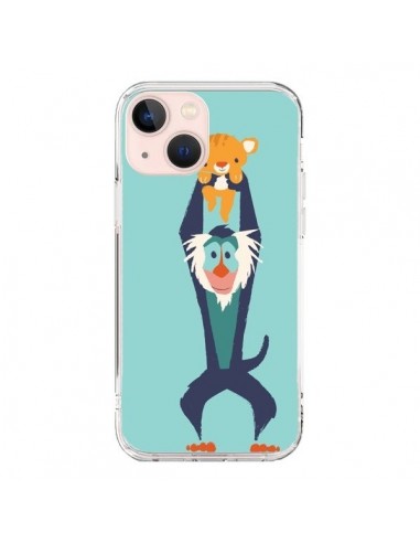 Coque iPhone 13 Mini Futur Roi Lion King Rafiki - Jay Fleck