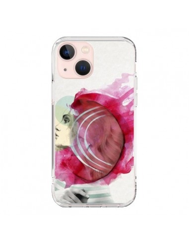 iPhone 13 Mini Case Bright Pink Girl - Jenny Liz Rome