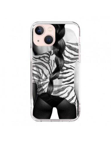 Cover iPhone 13 Mini Donna Zebra - Jenny Liz Rome