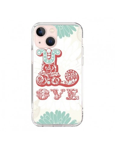 iPhone 13 Mini Case Love Flowersto - Javier Martinez