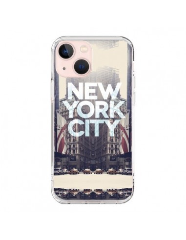 Coque iPhone 13 Mini New York City Vintage - Javier Martinez