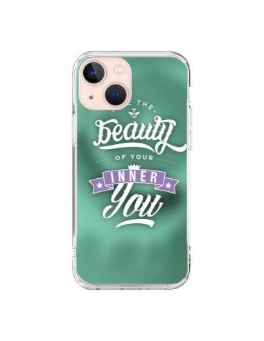 Coque iPhone 13 Mini Beauty Vert - Javier Martinez