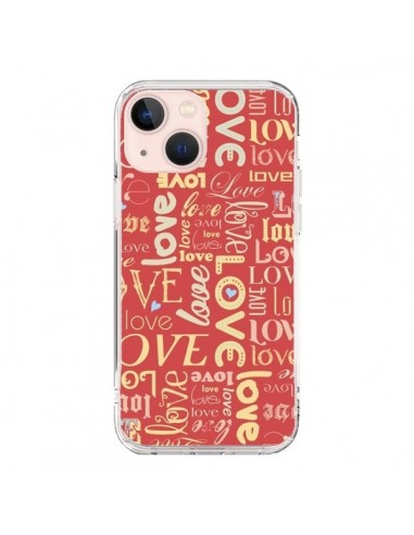 Coque iPhone 13 Mini Love World - Javier Martinez