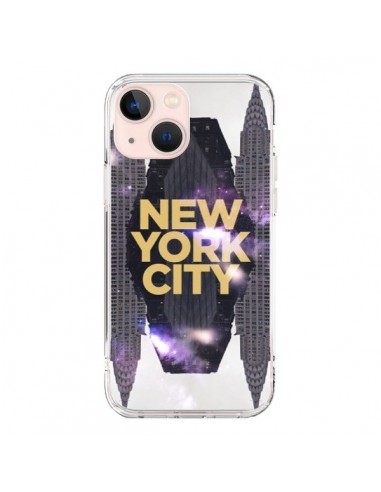Coque iPhone 13 Mini New York City Orange - Javier Martinez