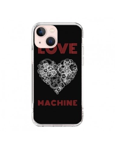 Coque iPhone 13 Mini Love Machine Coeur Amour - Julien Martinez