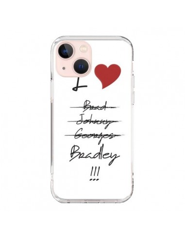 iPhone 13 Mini Case I Love Bradley Heart Love - Julien Martinez