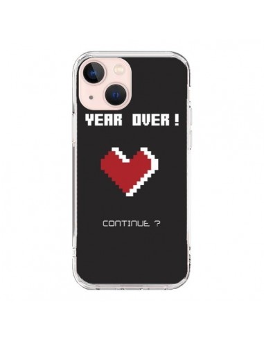 Coque iPhone 13 Mini Year Over Love Coeur Amour - Julien Martinez