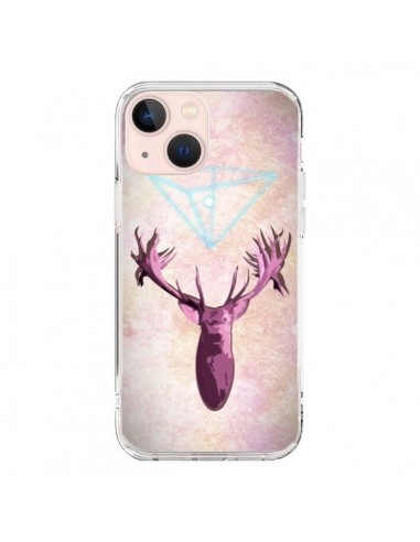 Coque iPhone 13 Mini Cerf Deer Spirit - Jonathan Perez