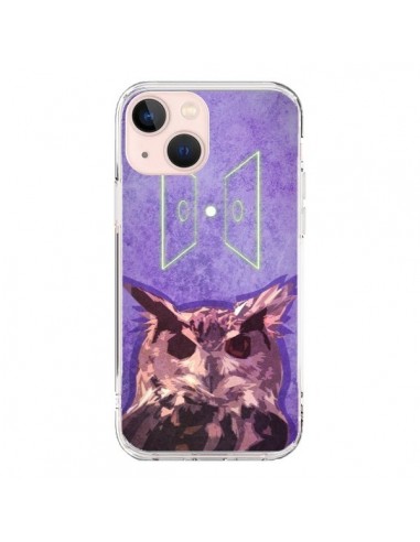 Coque iPhone 13 Mini Chouette Owl Spirit - Jonathan Perez