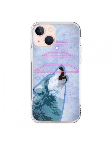 Coque iPhone 13 Mini Loup Wolf Spirit - Jonathan Perez