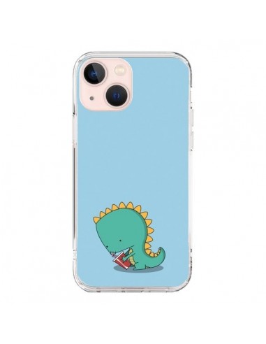 Coque iPhone 13 Mini Dino le Dinosaure - Jonathan Perez