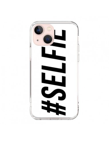 iPhone 13 Mini Case Hashtag Selfie White Orizzontale - Jonathan Perez
