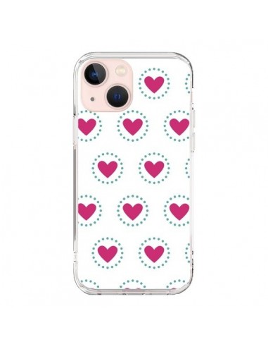 Coque iPhone 13 Mini Coeur Cercle - Jonathan Perez