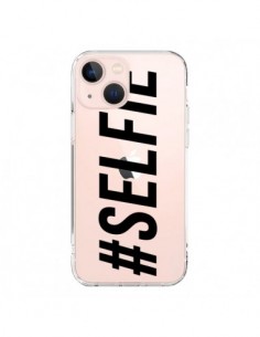 Cover iPhone 13 Mini Hashtag Selfie Trasparente -...