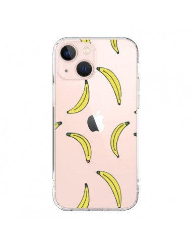 Coque iPhone 13 Mini Bananes Bananas Fruit Transparente - Dricia Do