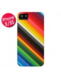 Coque iPhone 5/5S et SE Arc en Ciel Rainbow - Maximilian San