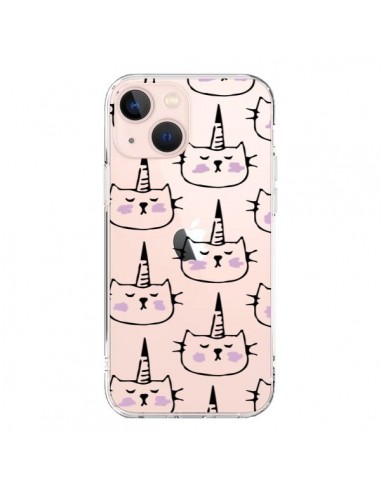 iPhone 13 Mini Case Unicorn Disegno Clear - Dricia Do