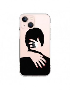 Cover iPhone 13 Mini Calin Hug Amore Carino Trasparente -...