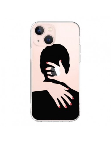 Cover iPhone 13 Mini Calin Hug Amore Carino Trasparente - Dricia Do