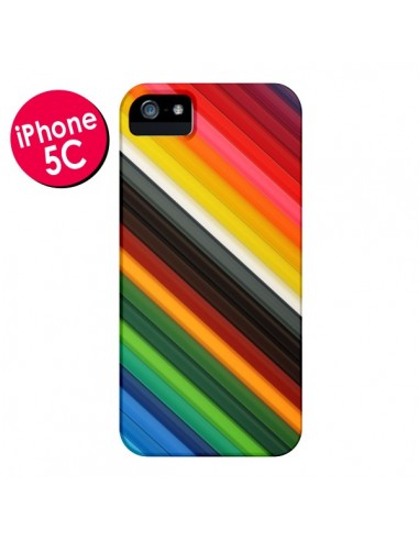 Coque Arc en Ciel Rainbow pour iPhone 5C - Maximilian San