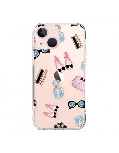 Coque iPhone 13 Mini Essential Beautiful Belle Essentiel Transparente - kateillustrate