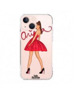 iPhone 13 Mini Case Ariana Grande Cantante Clear -...