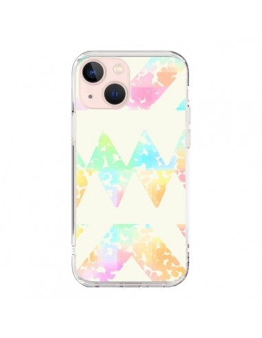 Coque iPhone 13 Mini Azteque Couleur - Lisa Argyropoulos