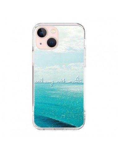 Coque iPhone 13 Mini Sail with me - Lisa Argyropoulos