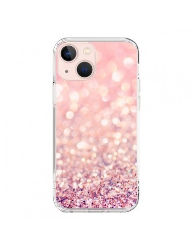 Cover iPhone 13 Mini Paillettes Blush - Lisa Argyropoulos