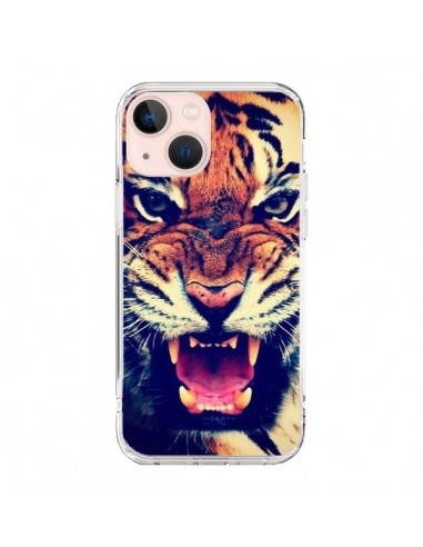 Coque iPhone 13 Mini Tigre Swag Roar Tiger - Laetitia