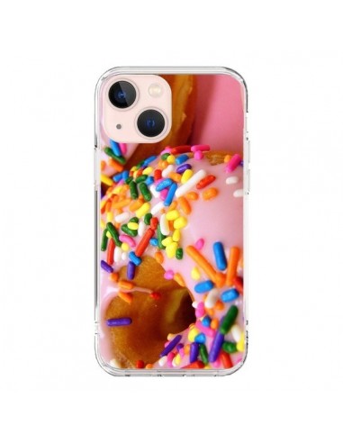 Coque iPhone 13 Mini Donuts Rose Candy Bonbon - Laetitia