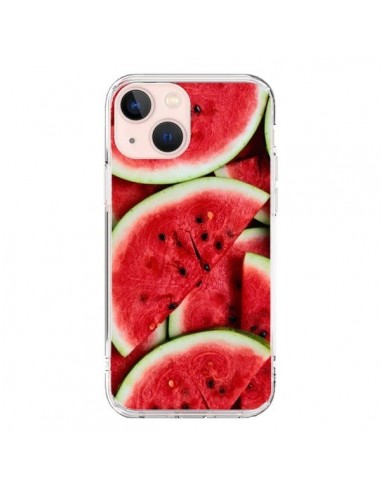 Coque iPhone 13 Mini Pastèque Watermelon Fruit - Laetitia