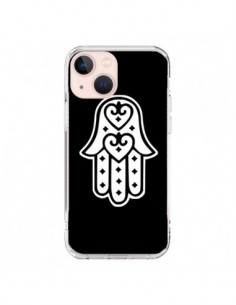 iPhone 13 Mini Case Hand of Fatima  Eye Black - Laetitia