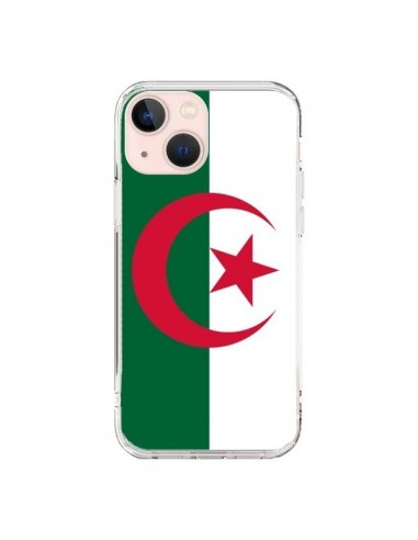 Coque iPhone 13 Mini Drapeau Algérie Algérien - Laetitia