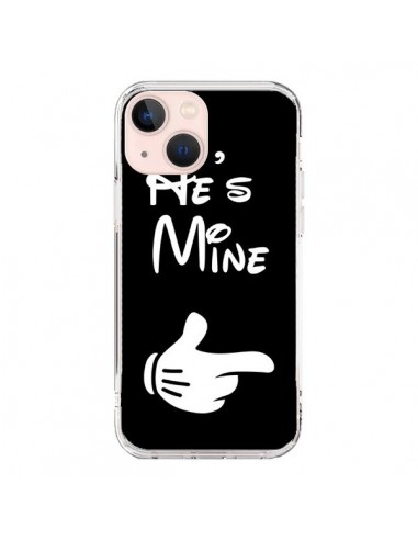 Coque iPhone 13 Mini He's Mine Il est à Moi Amour Amoureux - Laetitia