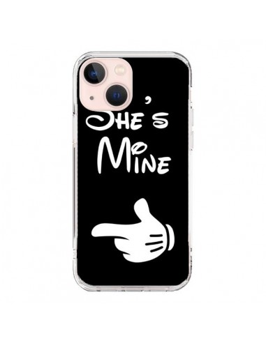 Coque iPhone 13 Mini She's Mine Elle est à Moi Amour Amoureux - Laetitia