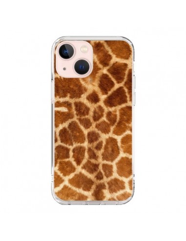 Coque iPhone 13 Mini Giraffe Girafe - Laetitia