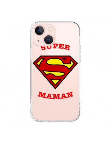 Cover iPhone 13 Mini Super Mamma Trasparente - Laetitia