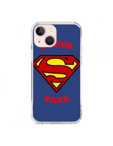 Coque iPhone 13 Mini Super Papa Superman - Laetitia