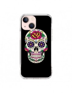 iPhone 13 Mini Case Skull Messicano Multicolor Black -...
