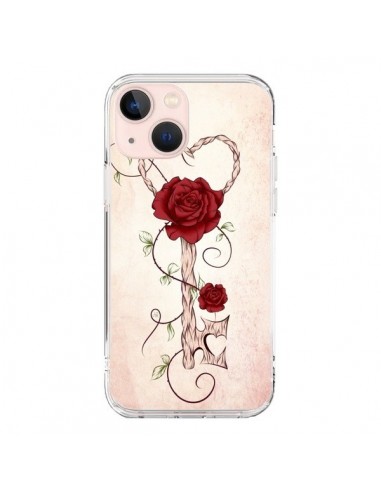 Coque iPhone 13 Mini Key of Love Clef Amour - LouJah