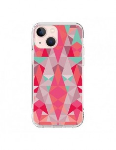 Coque iPhone 13 Mini Azteque Rouge - Leandro Pita