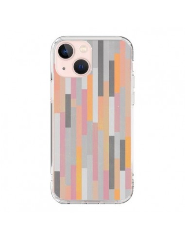 Coque iPhone 13 Mini Bandes Couleurs - Leandro Pita